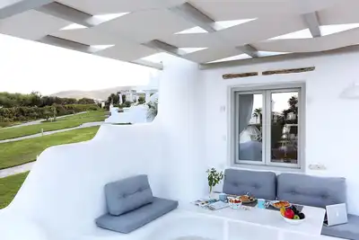 Image de Angels Executive sea view pool villa Aima, Paros