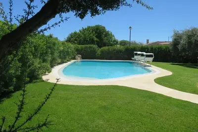 Maison de vacances privée avec piscine privée, climatisation, Wifi, Tv, terrasse, parking