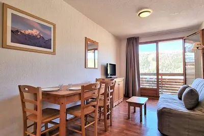 Image de Appartement cosy avec terrasse, proche télésiège et piscine - 4 pers, Wifi inclus, Dévoluy
