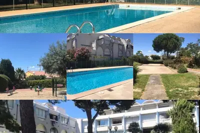 Image de Air-conditioned apartment by the sea with swimming pool