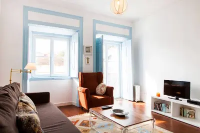 Image de Alfama Azul · Alfama Tailor Made Blue House With a View #1