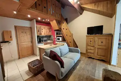 Image de Magnifique appartement duplex style montagne