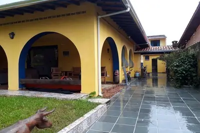 Image de Pousada, Daily Rates On The Site For Up To 5 People, At Praia Grande Ubatuba