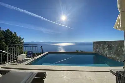 Image de Villa Sabine Medveja Cres. Studio-appartement mit Wlan und Pool