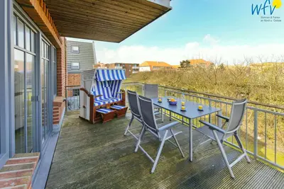 Image de Wonderful view of the Wangeroog dune landscape and the North Sea!