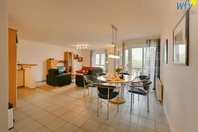 Image de \"Your perfect retreat: modern vacation apartment in Binz with lake view! \"