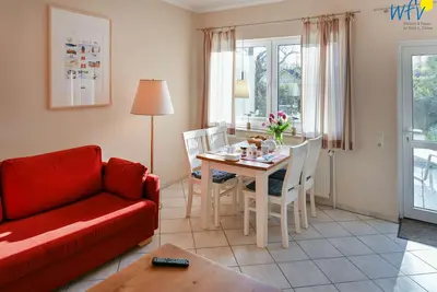 \"Cozy apartment with terrace and playground near the Baltic Sea! \"