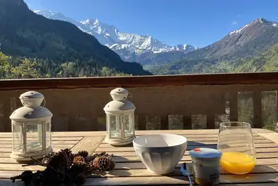 Image de Grand Appartement confortable dans chalet proche de Chamonix