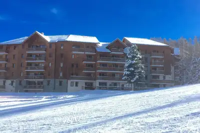 Image de Résidence sur les pistes avec piscine exterieure chauffée