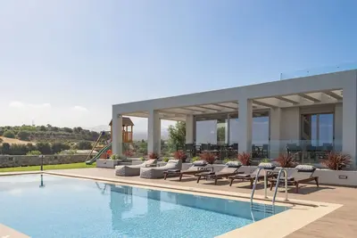 Agrielia Villa I, featuring Heated Spa Whirlpool