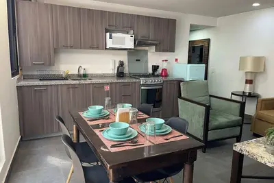 Image de Gran Ubicacion Cerca de SSanta Fe KingSizeBed