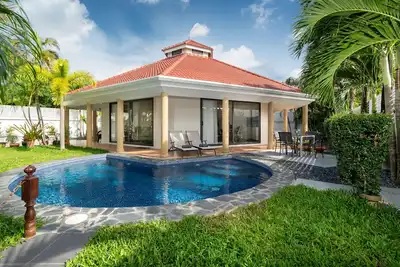 Image de Villa Neuve Piscine PRIVÉE Luxe 2ch-2 Sdb -4/5 P. Près Plages-Jardin Tropical-
