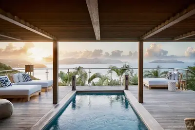 Villa Coco Loco | Ocean View - Located in  Tropical Pointe Milou with Private Pool