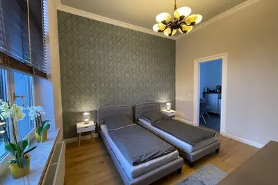 Image de Moritz townhouse-modern apartment in the style of the old + garden shed