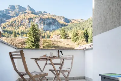 Image de Appartement \"Casa Muffolina\" avec vue sur les montagnes, balcon et Wi-Fi