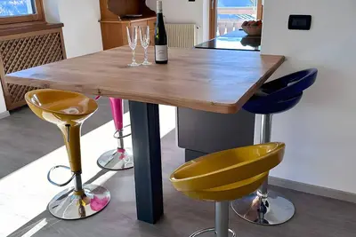 Image de Vacation Apartment Pozza Appartamenti So with Mountain View, Wi-Fi & Garden