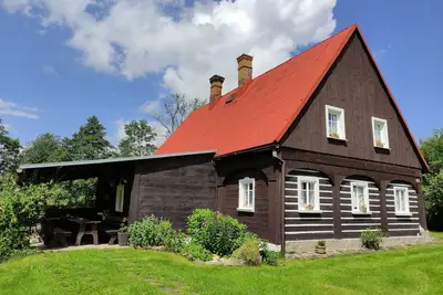 Image de Stylish wooden house in Bohemian Switzerland and the Lusatian Mountains for 10 people