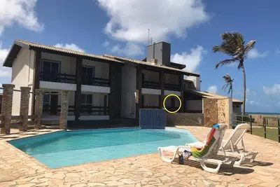 Mini apartment (facing the sea and pool)