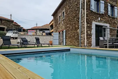 Image de La grange à Vittal avec piscine