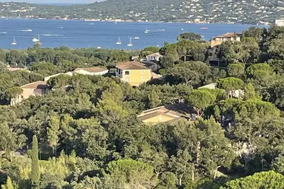 Image de Toit terrasse Restanques vue panoramique mer Piscines