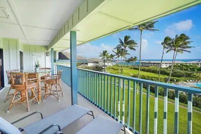Image de Poipu Sands 233 Beautifully Renovated Ocean View Penthouse Luxury Condo w/ Ac