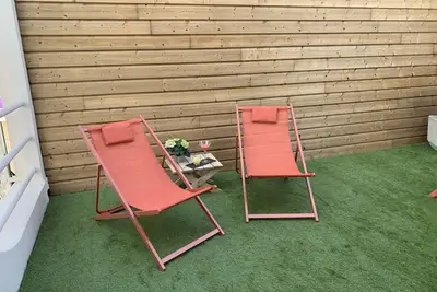 Image de Le Repère des Hortillonnages - Les Jardins avec terrasse