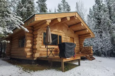 Image de Off-Grid Secluded Log Cabin. Peaceful & Quiet! Off the Beaten Path Hidden Gem