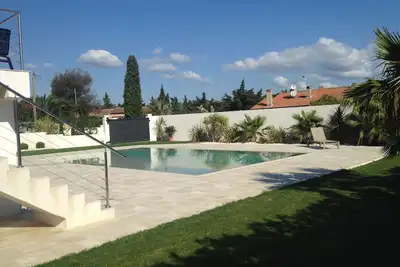 Image de Villa à l'entrée de St Tropez vue mer plage 2 minutes à pied
