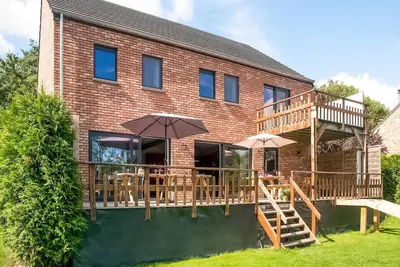Image de Maison de vacances avec sauna et terrasse