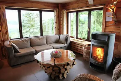 Image de Luxueuse maison de vacances avec piscine à Stoumont