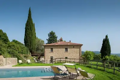 Image de Villa sur un domaine viticole biologique