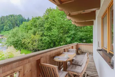 Appartement élégant avec vue sur les montagnes à Ellmau