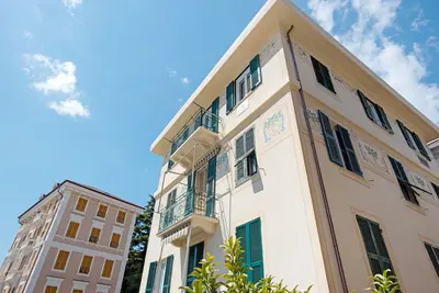 Image de Appartement \"Bilocale Mezzano in centro\" avec vue sur la mer & A/C
