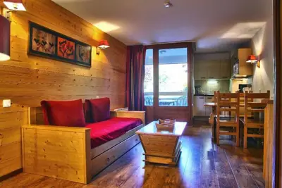 Image de Studio Coin Montagne avec Balcon Est, 4 Pers, Parking & Wi-Fi, Proche Centre Brides-les-Bains