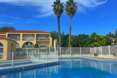 Image de Joli appartement pour 4 personnes avec climatisation, piscine, Wifi, Tv, terrasse et animaux admis