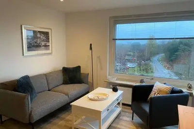 App. Strandnest with sea view, with beach chair on the nearby beach - Apartment with 1