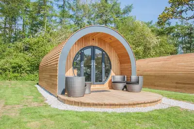 Image de Clover Family Glamping Pod | sleeps 4 - Gold Award winning