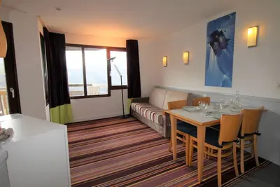 Image de Studio cabine Avoriaz pour 4 avec balcon et wifi
