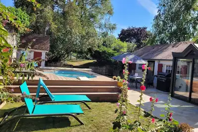 Image de Maison de village avec grand jardin Ă 1h de Paris/ Private Family village house