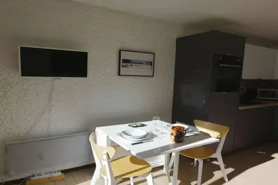 Image de Studio cosy à Champagny-en-Vanoise, pour 4 pers, balcon sud, animaux acceptés