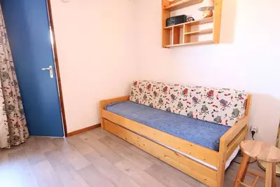 Studio cosy 4 pers, Vallandry, proche pistes, balcon, Tv