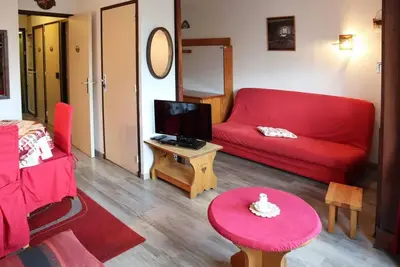 Image de Pied des pistes de ski, 8ème étage, balcon, télévision, casier à ski, 32m², Les Orres