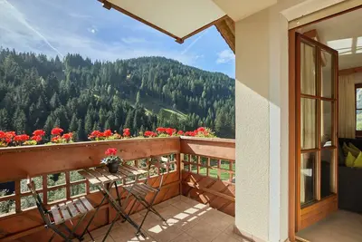 Image de Appartement \"Mareiter Stein Blasighof\" avec vue sur les montagnes, Wi-Fi, terrasse et jardin