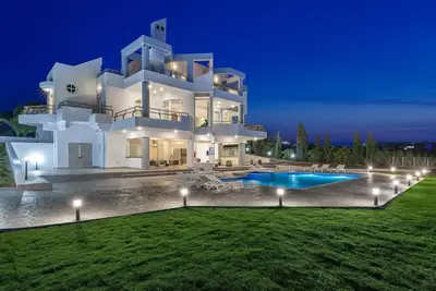 Image de Maison de vacances Triánda pour 1 - 12 personnes avec 5 chambres à coucher - Maison de vacances