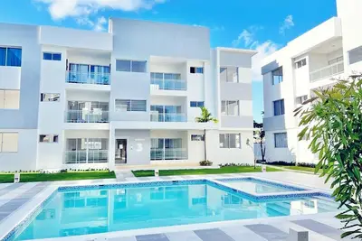 Image de New cozy beach apartment with private beach on Ws