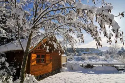Image de Gorgeous Log Cabin, Outdoor Bath & Mountain Views