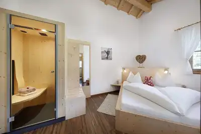 Image de Modern vacation apartment with sunny view, balcony, WLan, own infrared cabin