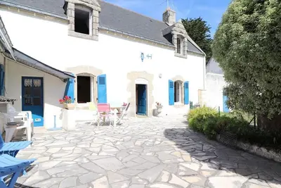 Image de Maison de caractère près du Golfe du Morbihan, plage à pied, 6-8 pers, jardin, vélos disponibles
