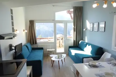 Image de Appartement scandinave rénové, 6-7 pers, skis aux pieds