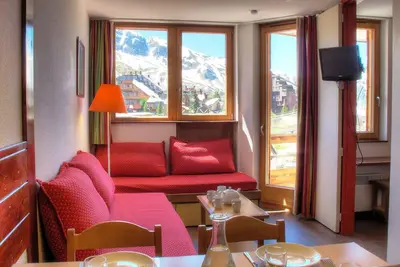 Image de 2 pièces Sud avec balcon, Avoriaz centre, jusqu'à 4 personnes